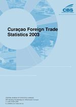 Curacao Foreign Trade Statistics 2003